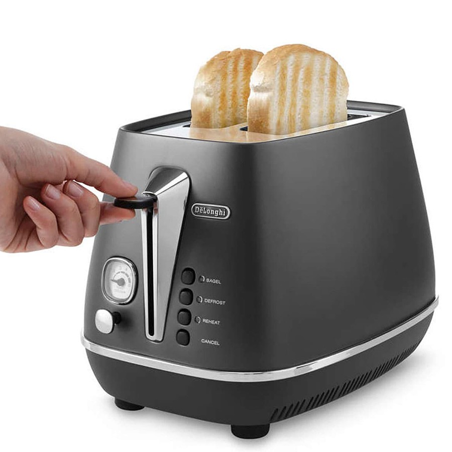 Delonghi Distinta Toaster, 2-Slot Beige, CTI2103.BK - TV Sales & Home