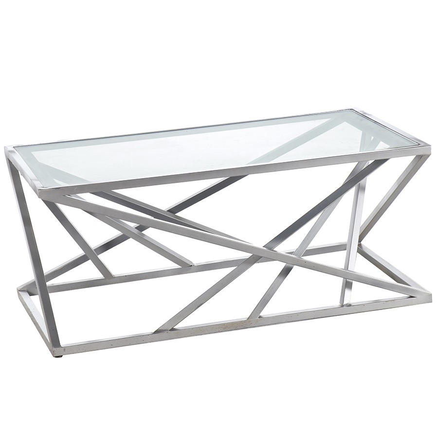 Star Glass Grey Coffee Table - TV Sales & Home