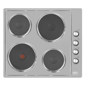 Defy Electric Hob, Silver DHD399