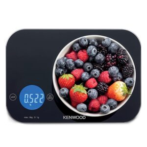 Kenwood Digital Kitchen Scale, 5G-8Kg Black, WEP50.000Bk