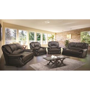 Kingston 6 Seater Mocca Lounge Suite