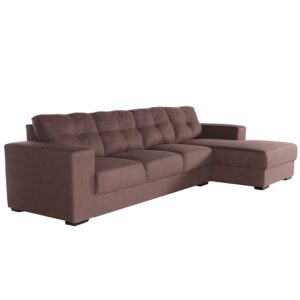 Carry 2 Piece Brown Lounge Suite