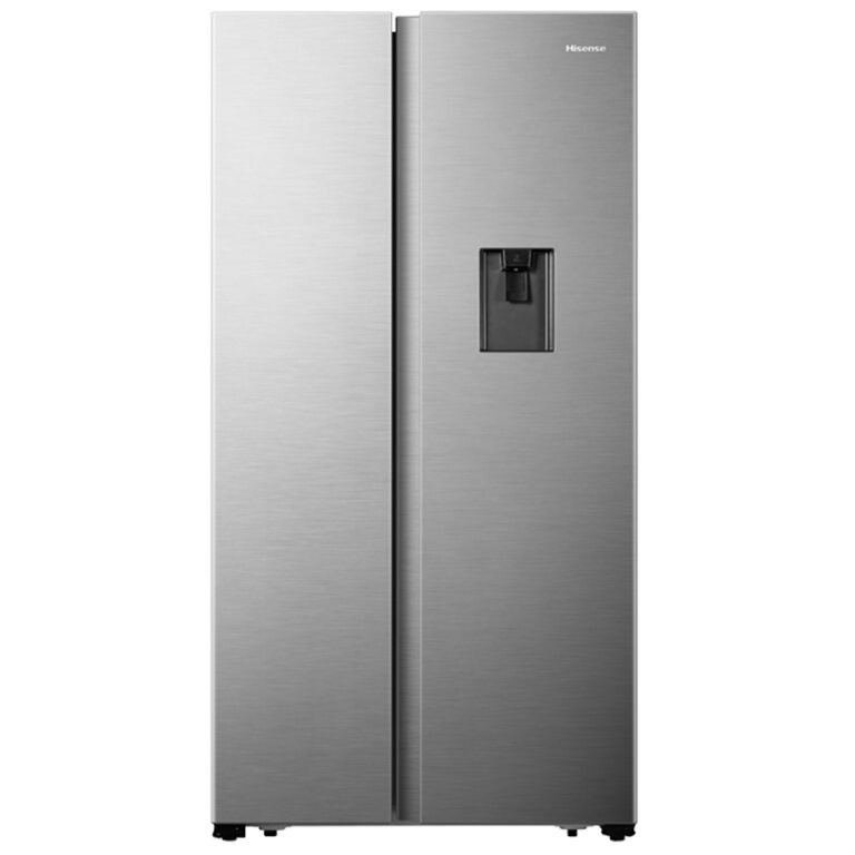 FRIDGE HISENSE 514L H670SIA-WD SIDE BY SIDE W-DISPENSER INOX copy