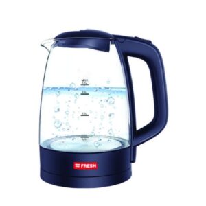 Fresh 1.7L 2200W Glass Kettle