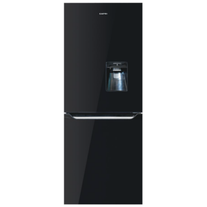 Capri 350L Glass Door Black C350-WD