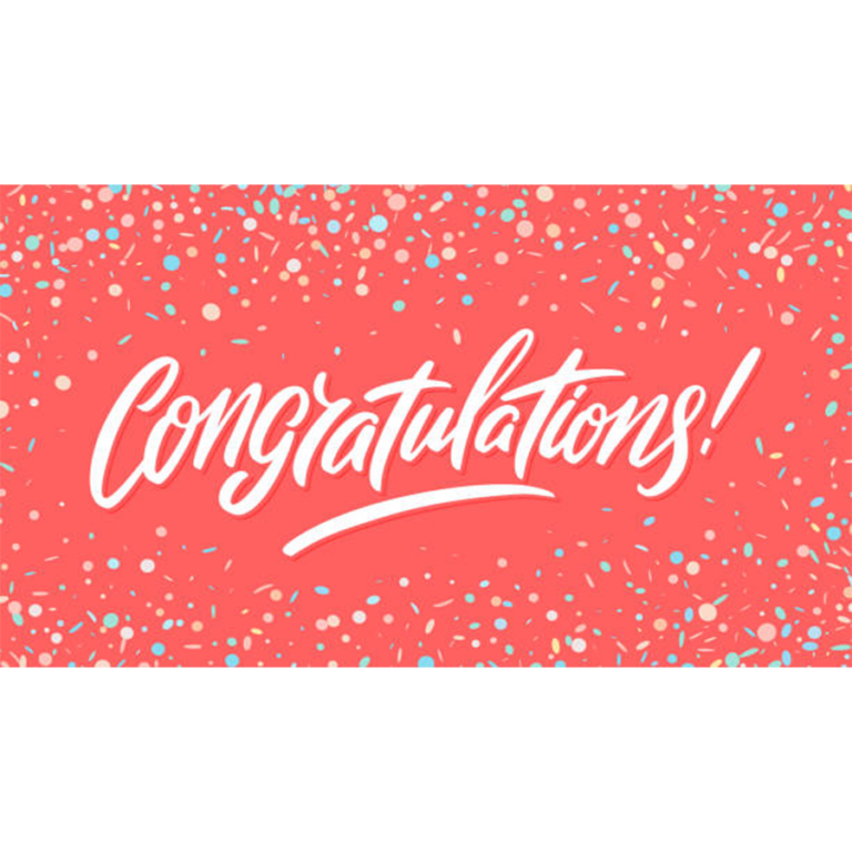 congratulations