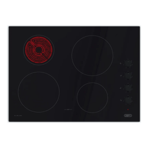 Defy Slimline Vitroceramic Hob Black DHD411