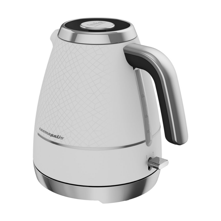 KETTLE BEKO 1.7L WKM8307CR WHITE CHROME DESIGN