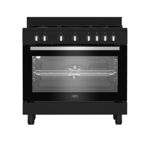 DEFY 90cm 5 Burner Gas 1Wok Electric Oven DGS90GEB