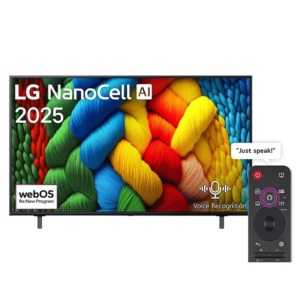 LG 86" 4K UHD NANO SMART GEN7 AI WEBOS 24 86NANO80A6A