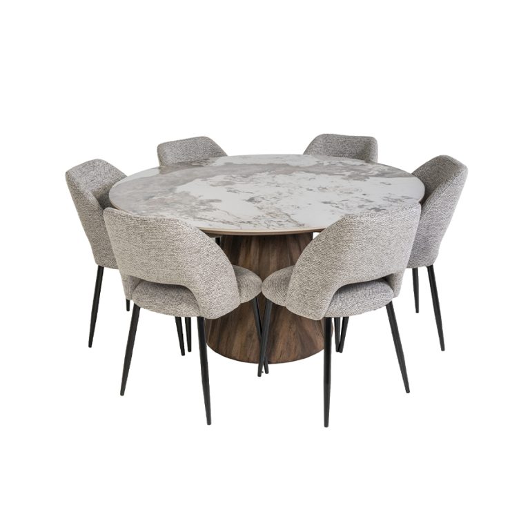 09 AMELIA 7PCE VKDT-30275 CERAMIC TOP-MDF ROUND4