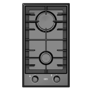 Defy 30cm 4 Burner Gas Hob Domino Black DHG135