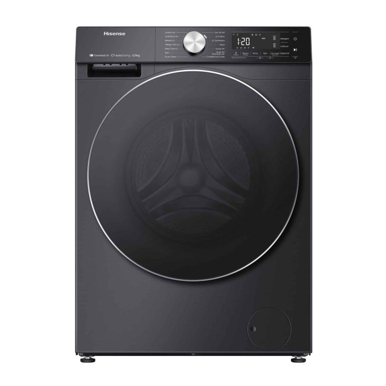 Hisense 128kg WasherDryer Black WD5S1245BB