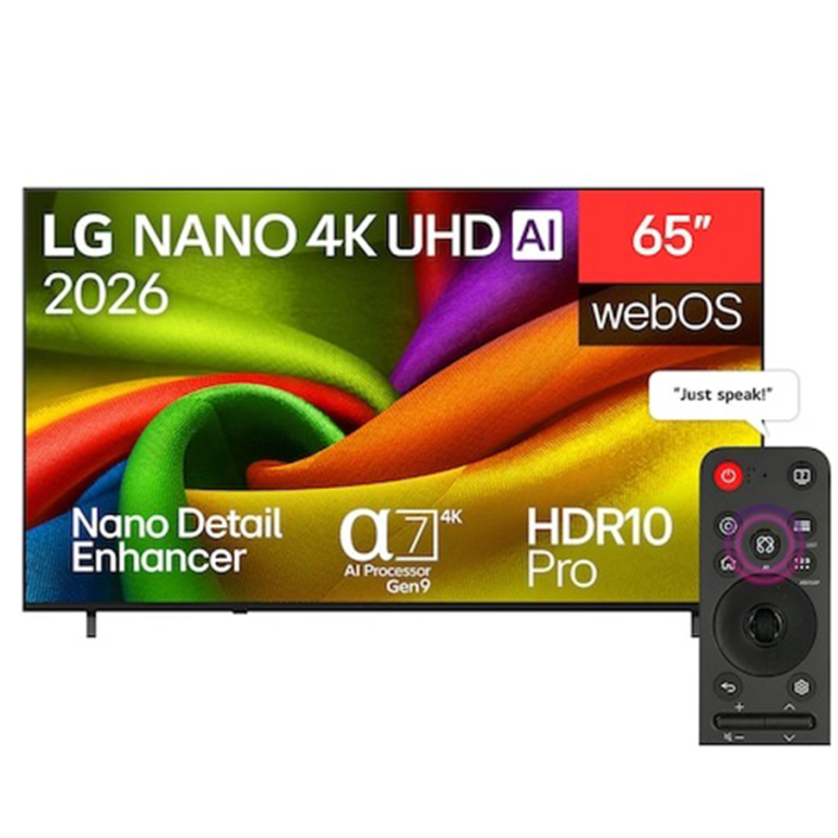 Lg 65 4K UHD HDR Nano Smart AI 65NU840B6LA
