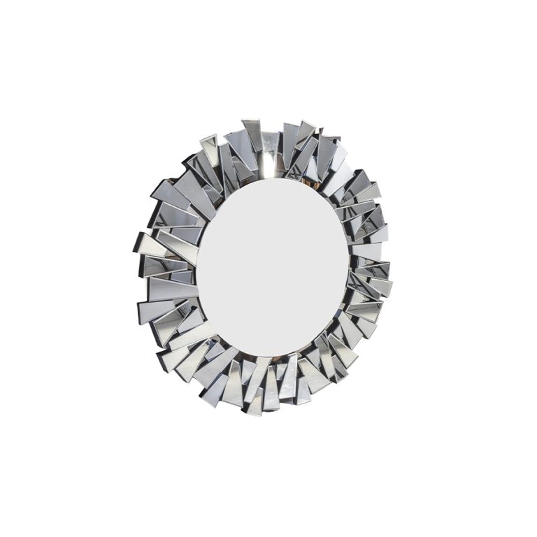 51 WALL MIRRIR MOCRYSTAL GD-8544 100X100X4.5CM ROUND