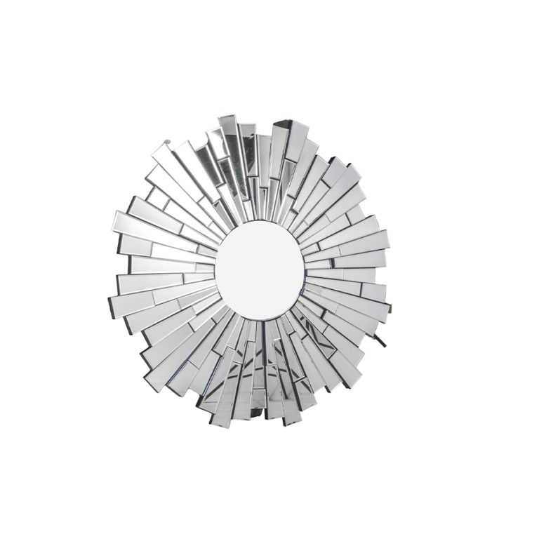 52 WALL MIRROR MOCRYSTAL GC-8133 101.5X101.5X3.5CM ROUND